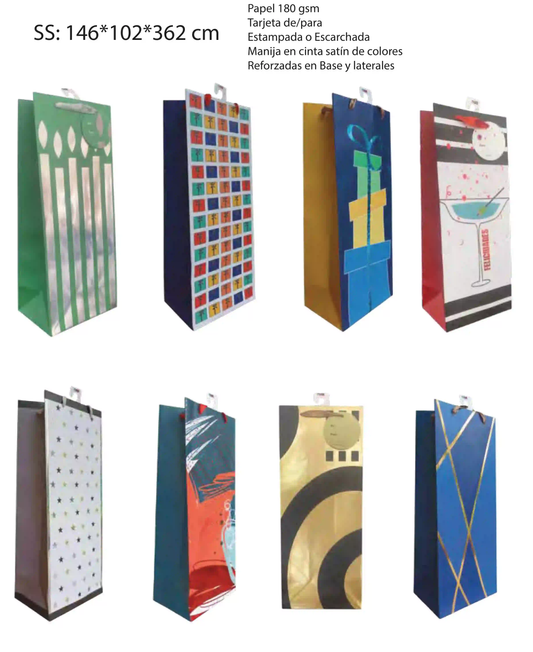 BOLSA REGALO BOTELLA SST-SKSK