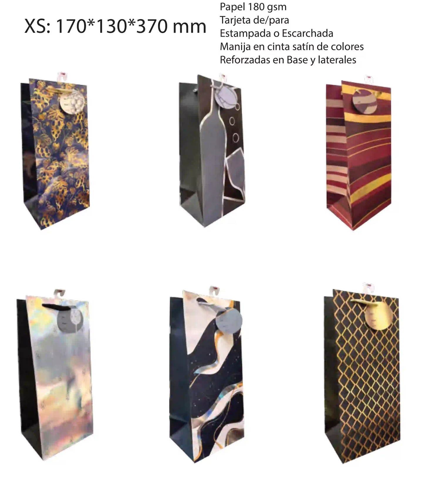 BOLSA REGALO BOTELLA GDE XST