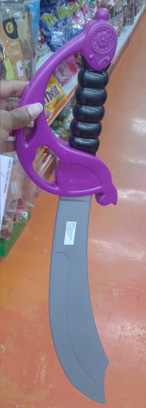 ESPADA PIRATA ROSA PLASTICA