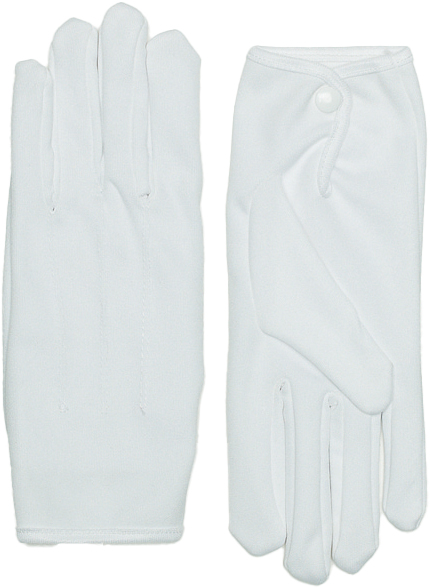 GUANTES DESFILE BLANCOS CORTOS