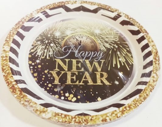 PLATO PAPEL NEW YEAR 7PG