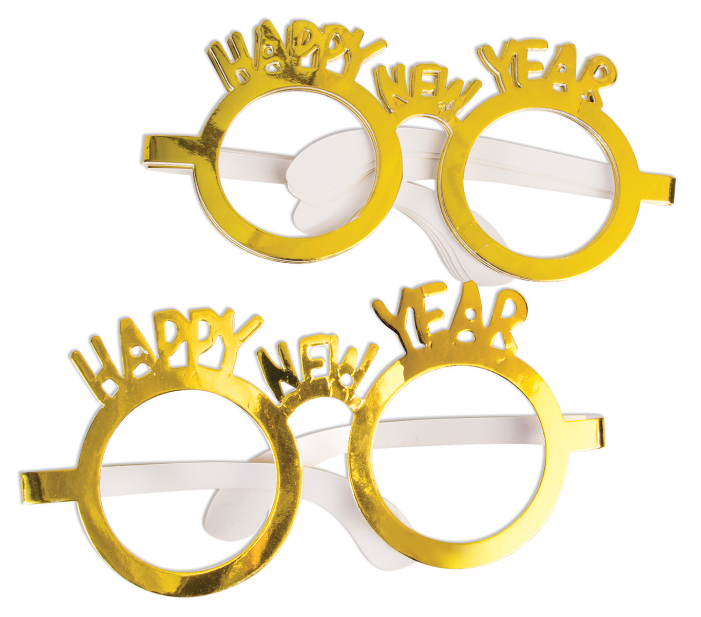 GAFAS HAPPY NEW YEAR DORADAS