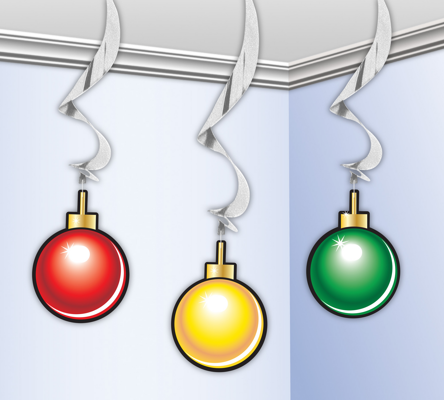 DECO COLGANTE BOLAS NAVIDAD