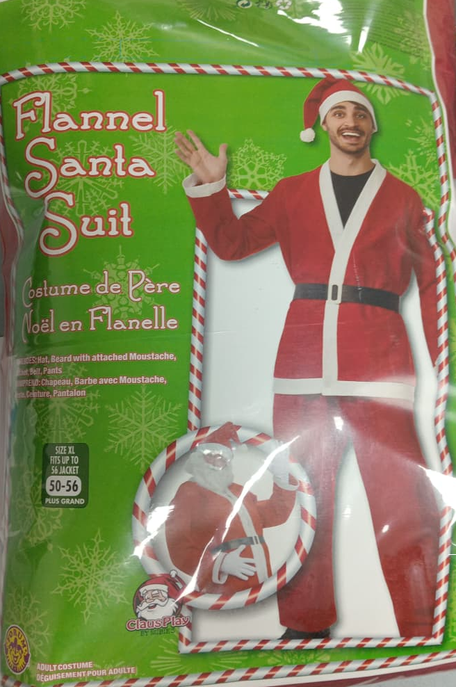 DISFRAZ SANTA ADULTO XL