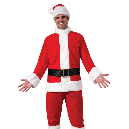 DISFRAZ SANTA ADULTO FRANELA