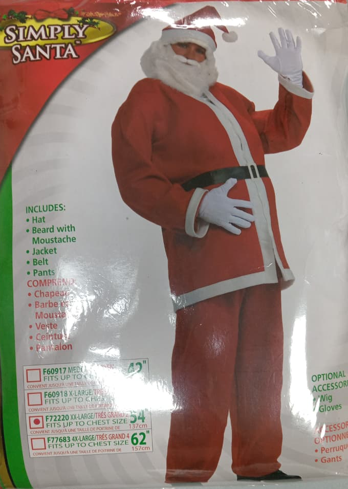 DISFRAZ SIMPLY SANTA 2XL