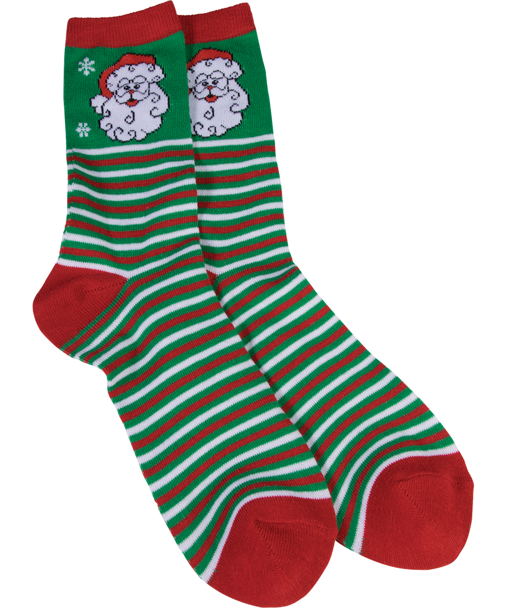 MEDIAS NAVIDAD CORTAS VERDES