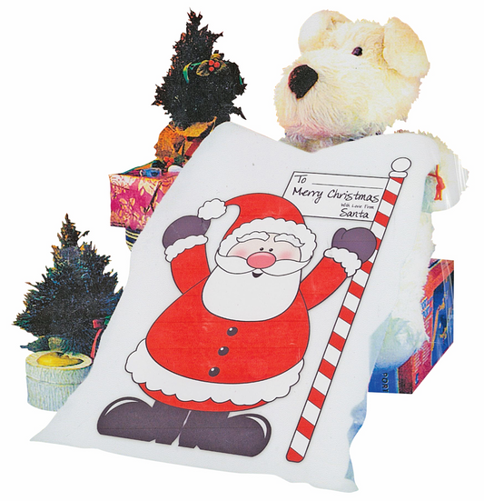 BOLSA REGALO SANTA 3UDS