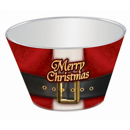 VASO BAJO NAVIDAD 9OZ 10UDS