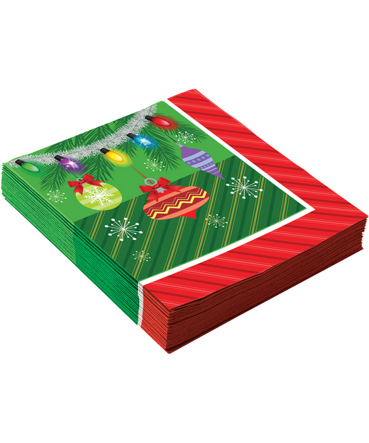 SERVILLETAS ARBOL NAVIDAD 13PG