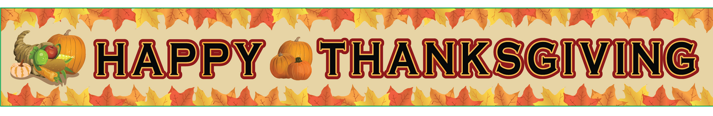 BANNER COSECHA THANKSGIVING