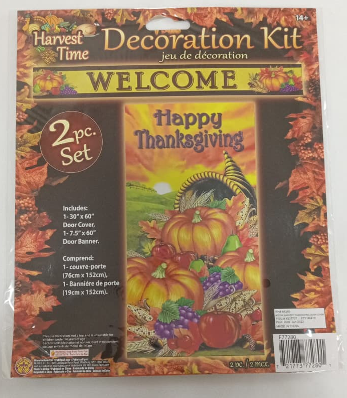 CUBREPUERTAS THANKSGIVING