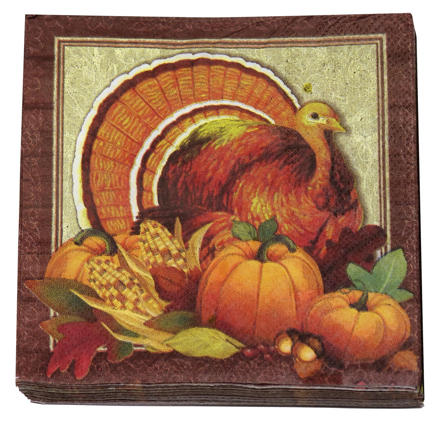 SERVILLETAS THANKSGIVING 10X10