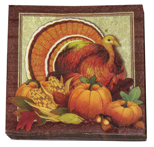 SERVILLETAS THANKSGIVING 10X10