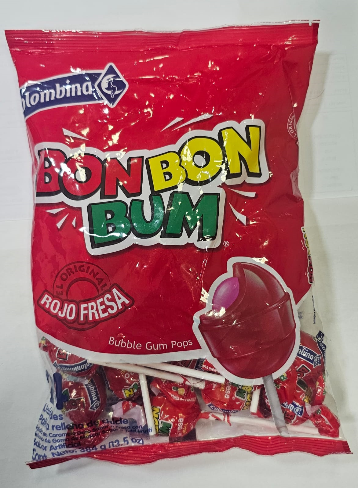 BON BON BUM FRESA 24 UDS