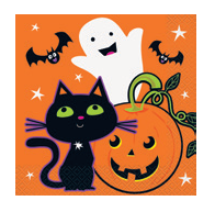 SERVILLETAS SPOOKY 16 UDS BN S