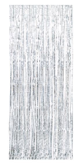 CORTINA PUERTA PLATEADA 3X6 PI