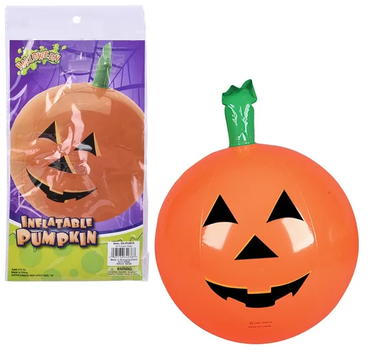 PELOTA INFLABLE CALABAZA 16PG