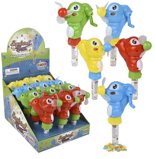 JUGUETE ABANICO ARDILLA