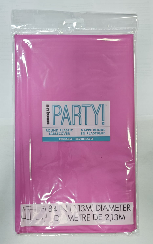 MANTEL PLAST REDONDO FUCSIA