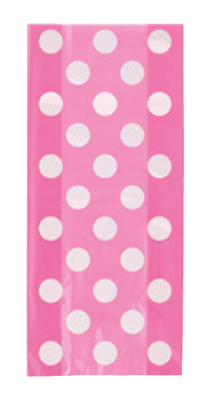 BOLSA DULCES TOPOS FUCSIA20UDS
