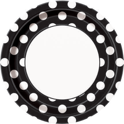 PLATO PAPEL 9 PULG 8U TOPOS NE