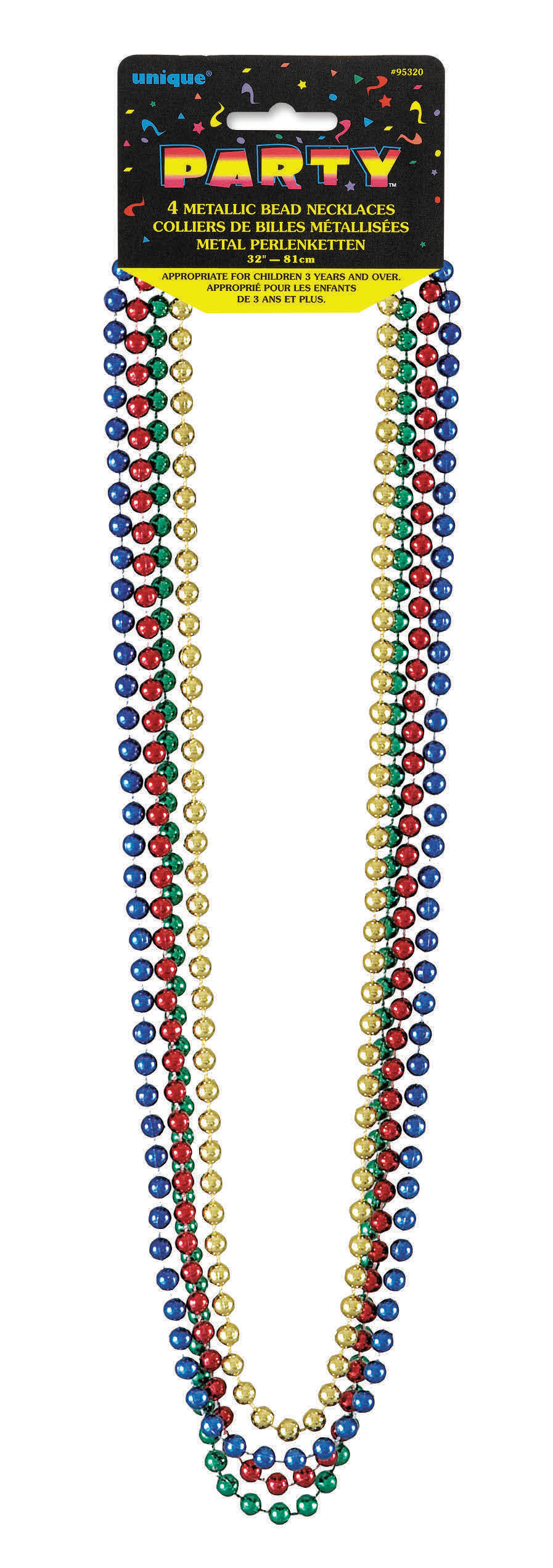 COLLAR METALICO 32PG 4UDS SURT