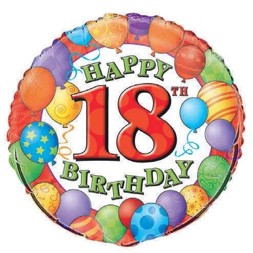 GLOBO METALICO 18PG GLOBOS 18