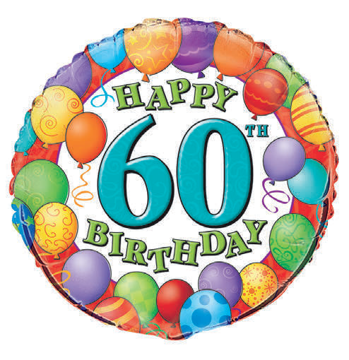 GLOBO METALICO 18PG GLOBOS 60