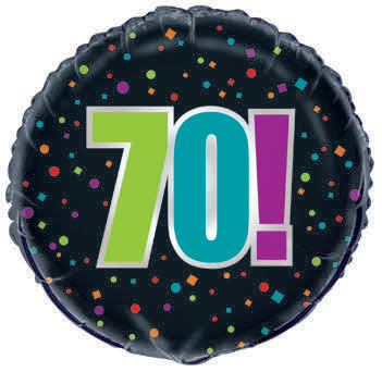 GLOBO METALICO 18PG CUMPLE 70