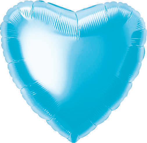 GLOBO MYLAR CORAZON BABYBLUE