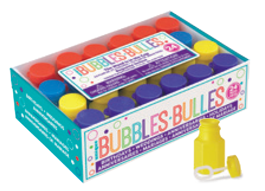 BURBUJAS AGUA 24UDS COLORES SU