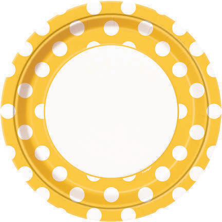 PLATO PAPEL 9 PULG 8U TOPOS AM