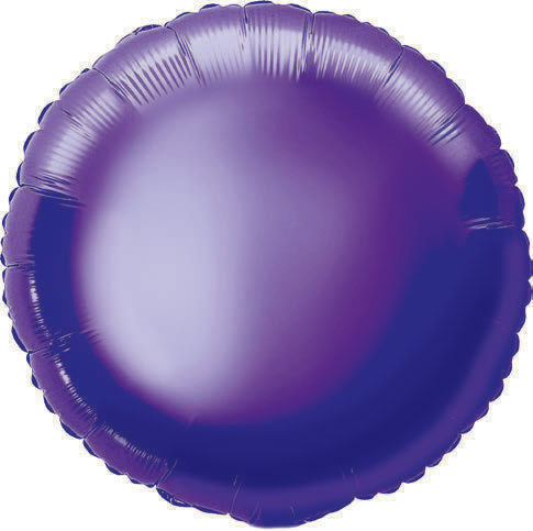 GLOBO MYLAR REDONDO 18PG VIOLE