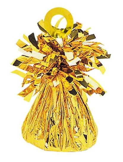 PESAS GLOBOS METALICA USA ORO