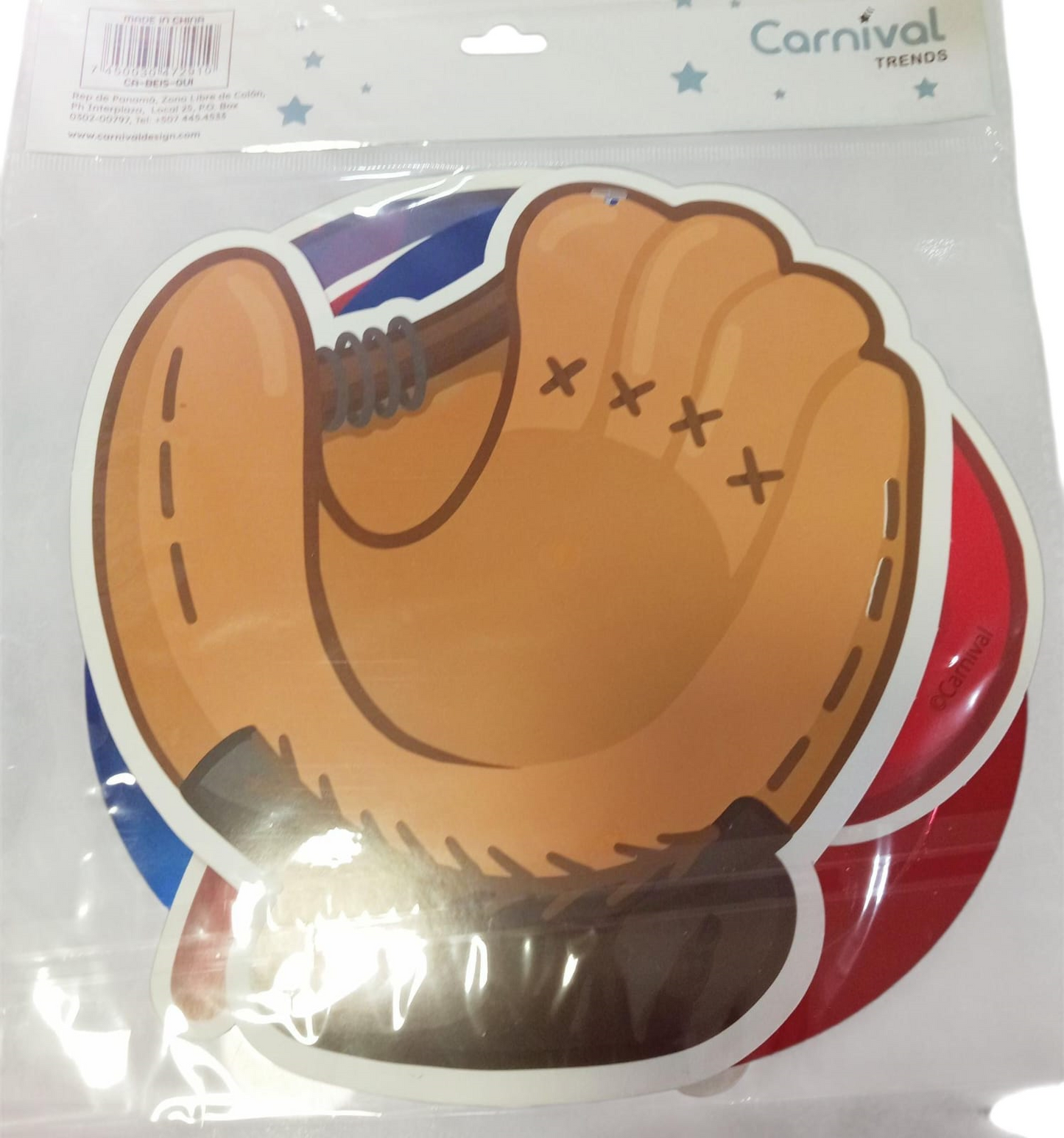 REMOLINO DECORATIVO BASEBALL