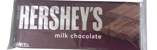 HERSHEYS MILK CHOCOLATE BAR4G