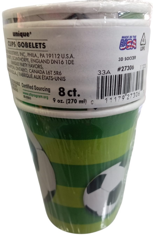 VASO FUTBOL 8UN