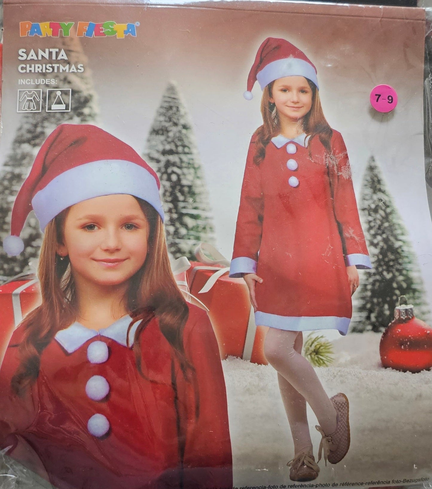 DISFRAZ SANTA NIÑA (7-9 AÑOS)