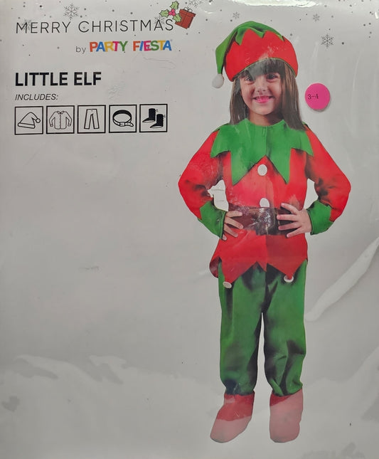 DISFRAZ ELFO (3-4 AÑOS)