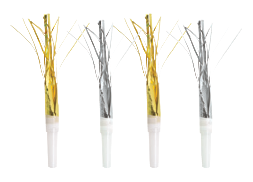 8 TROMPETAS ORO -PLATA