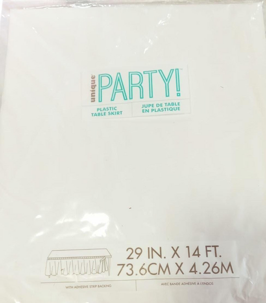 FALDON DE MESA BLANCO 74CM X42