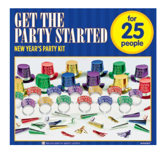 PARTY KIT 25P GET THE PARTY CL