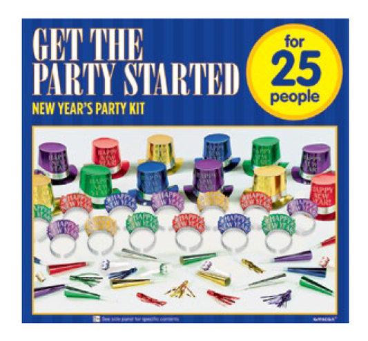 PARTY KIT 25P GET THE PARTY CL