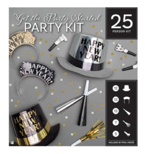 PARTY KIT 25P GET THE PARTY BS