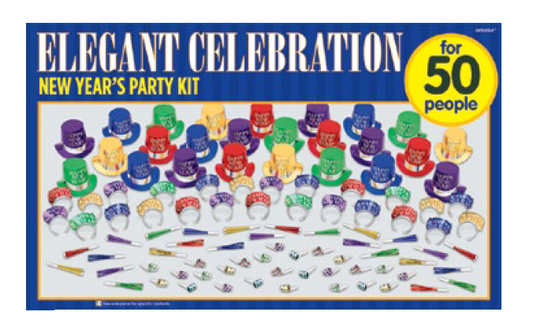 PARTY KIT 50P ELEGANT CELEB CL