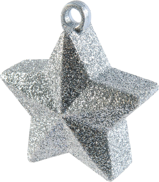 PESAS GLOBOS ESTRELLA SILVER G