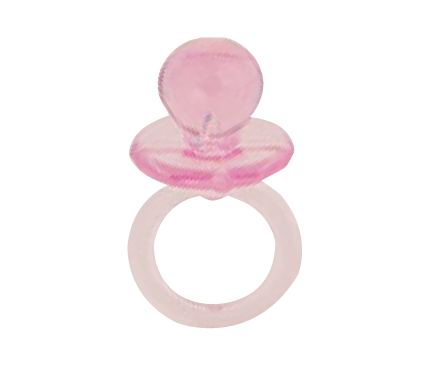 MINI CHUPETES ROSA  18 UN