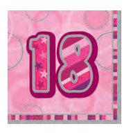 16 SERVILLETA NÂº 18 33X33CM R