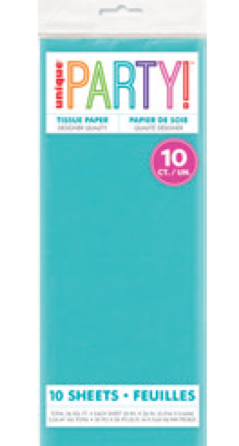 PAPEL DE SEDA AZUL VERDE 10UN